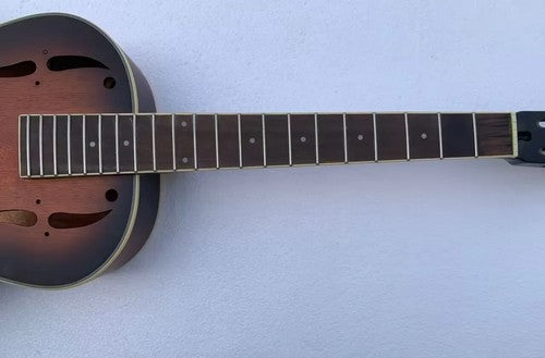 Classic Tobacco Burst Resonator Dobro Guitar, Rosewood Fingerboard Neck