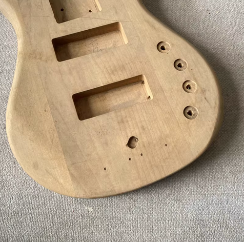 Alder Wood 5 String Electric Bass Body