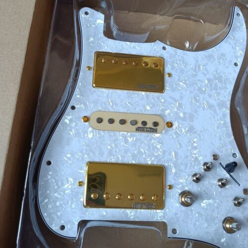 HSH Loaded Prewired Pickguard Wilkinson WVC Alnico5 Pickups Coil Split For Fender Stratocaster Strat