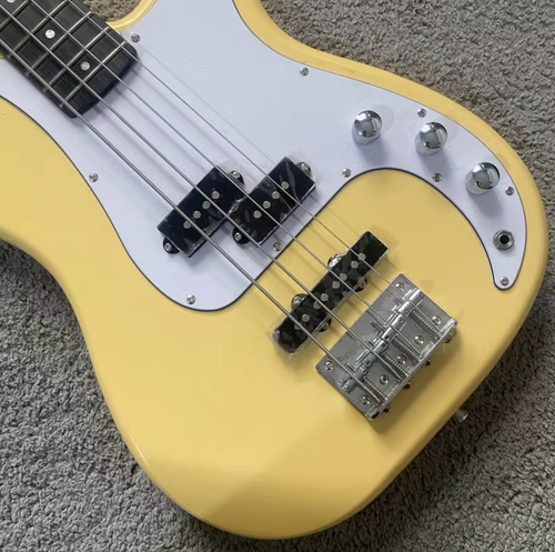 Eko 4 String Electric Bass, Basswood Body, Maple Neck, Rosewood Rosewood