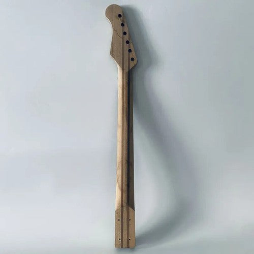 Black Maple Wood Electric Guitar Neck, Rosewood 24 Frets Fingerboard