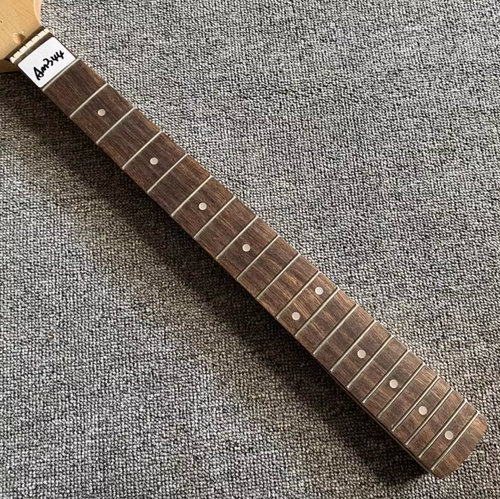 Maple Wood Electric Guitar Neck, Rosewood 21 Frets Fingerboard