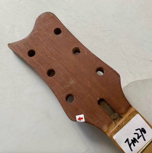 DIY Project Maple Wood Guitar Neck, Maple Fingerboard 22 Frets