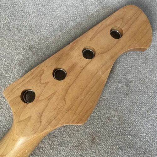 Left Handed 4 String Bass Maple Neck, Rosewood 20 Frets Fretboard Fit Jazz Bass