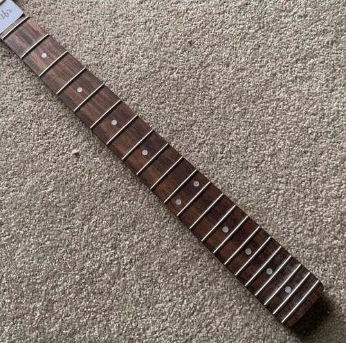 Blue XO Guitar Maple Wood Neck, 22 Frets Rosewood Fingerboard
