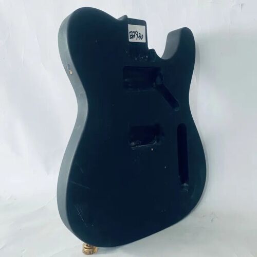 Black Single Cut Basswood Custom Guitar DIY Project Body Fit Telecaster Tele