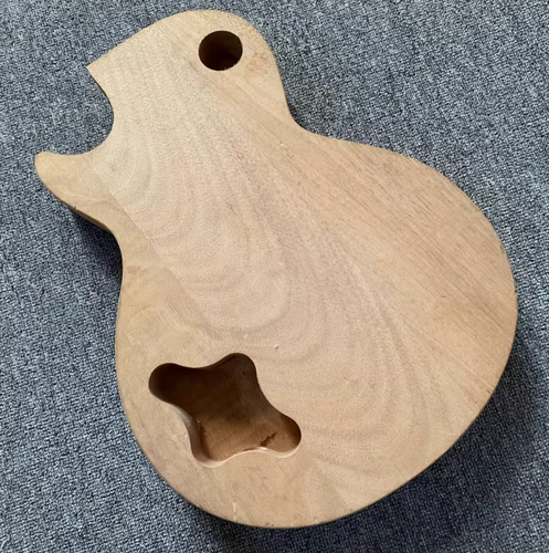 Tiger Maple Top Single Cut Mahogany Guitar Body Fit Les Paul LP