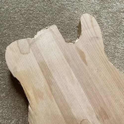 Left Handed Ash Wood Guitar Single Cut Body Fit Telecaster Tele
