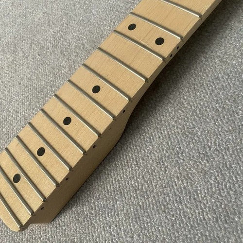 Lefty Maple Wood Guitar Neck, Maple 22 Frets Fretboard