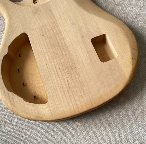 Alder Wood 5 String Electric Bass Body