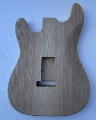 SSS Unfinished Ash Wood Guitar Body Fit Strat Stratocaster