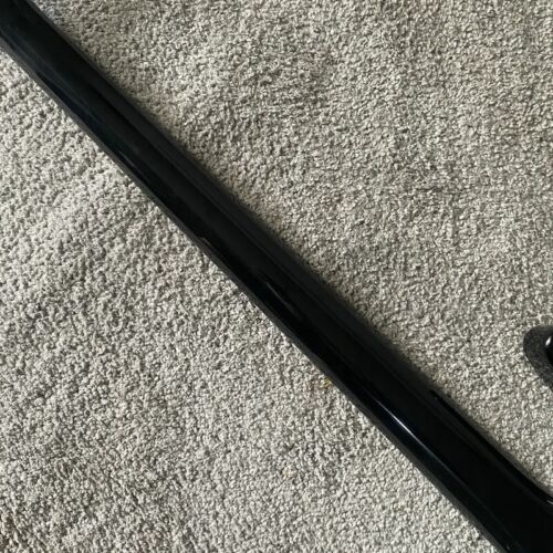 Harley Benton Black 4 String Electric Bass, Maple Neck, Basswood Body