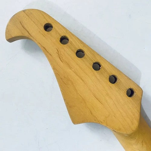 Eacle Yellow Custom Guitar Maple Wood Neck and Maple 22 Frets Fingerboard