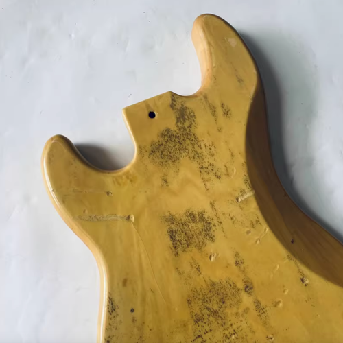 Alder Wood 4 String Bass Guitar Body DIY Project