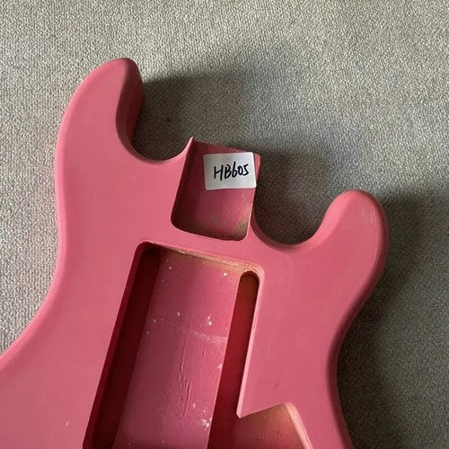 Pink Glossy Finish Guitar Basswood Body Fit Stratocaster ST