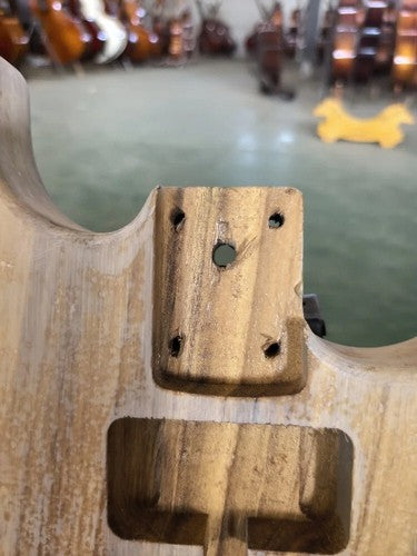 Poplar Wood DIY Project Guitar HSH Body Fit Stratocaster Strat