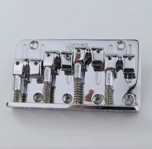 Chrome Ibanez 4 String Bass Bridge Fit GSR/SRX Series