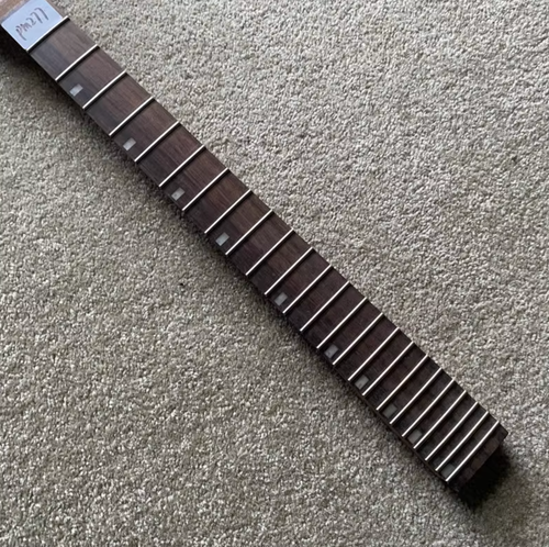 DIY Project Mahogany Wood Guitar Neck, Rosewood Fingerboard Fit Les Paul LP