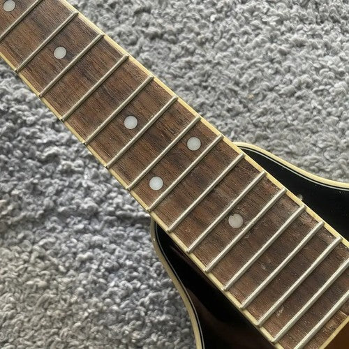 Sunburst 8 String Mandolin, Basswood Body, Maple Neck, Rosewood Fingerboard