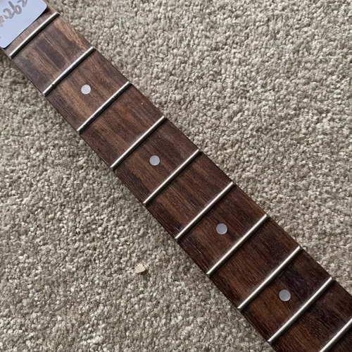 Blue XO Guitar Maple Wood Neck, 22 Frets Rosewood Fingerboard