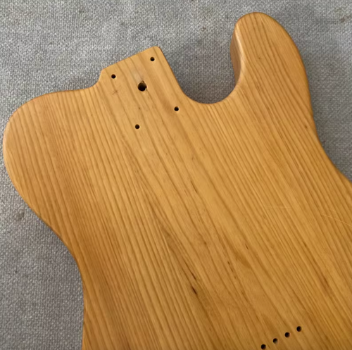 Lefty Ash Wood Guitar Single Cut Body Fit Telecaster Tele