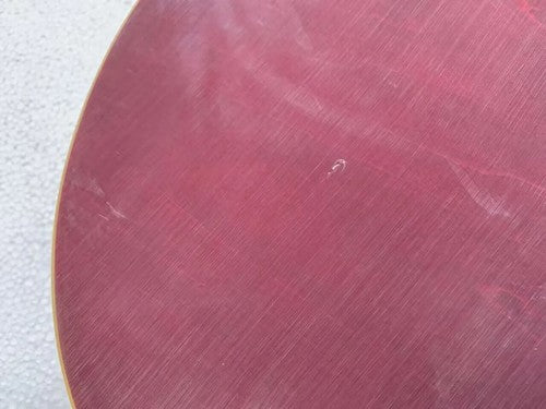 Red Semi Hollow Jazz Guitar Body with Maple Neck, Rosewood Fretboard DIY Project