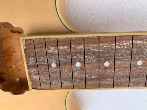DIY Project Semi Hollow Jazz Guitar Body, with Maple Neck, Rosewood Fretboard