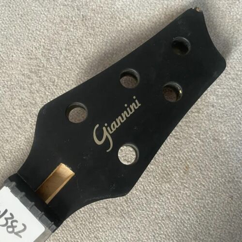 Giannini 5 String Bass Maple Wood Neck, 24 Frets Rosewood Fingerboard