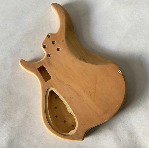 Basswood 4 String Electric Bass Body DIY Project