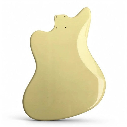Cream Guitar Alder Wood Body DIY Project Fit Jaguar Guitars