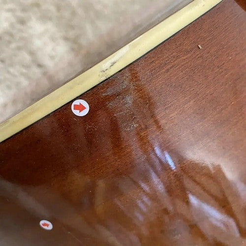 12 String Electric Acoustic Guitar Spruce Maple Plywood Body, with Neck