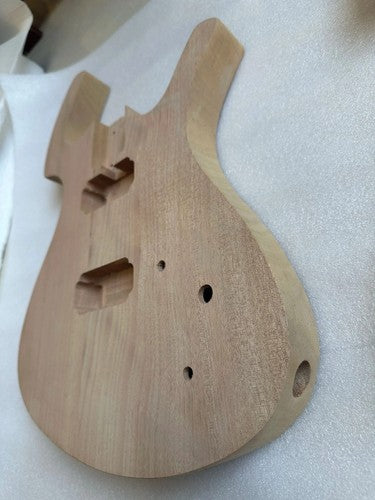 HH Unfinished Mahogany Wood Guitar Body DIY Project