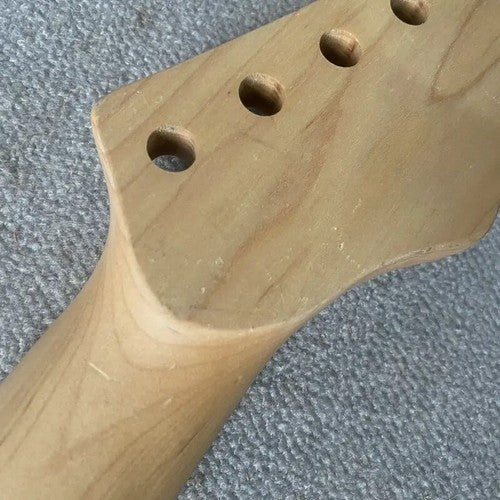 Lefty Maple Wood Guitar Neck, Maple 22 Frets Fretboard