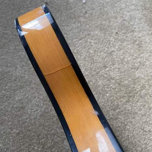 Ash Wood Guitar Single Cut Body with Tiger Maple Top Fit Telecaster Tele