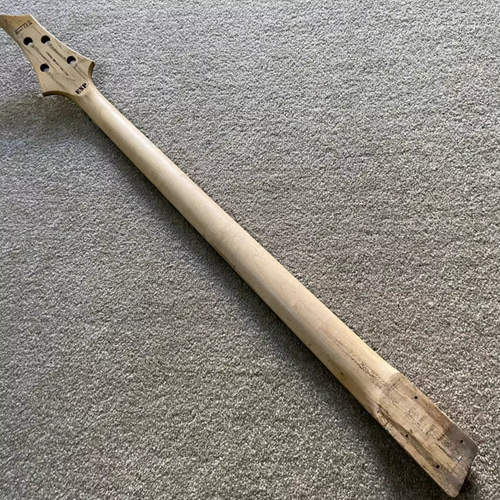 ESP LTD F-154 Maple Wood 4 String Bass Neck, Rosewood 24 Frets Fingerboard