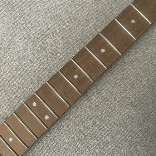 Custom DIY Project 4 String Bass Maple Wood Neck, Rosewood 24 Frets Fretboard
