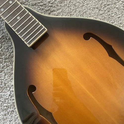 Tobacco Burst 8 String Mandolin Guitar, with Mahogany Neck, Rosewood Fingerboard