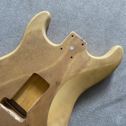 Basswood SSH Guitar Solid Body DIY Project Fit Stratocaster Strat