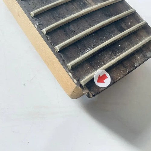 Black Maple Wood Guitar Neck, Rosewood 24 Frets Fingerboard DIY Project