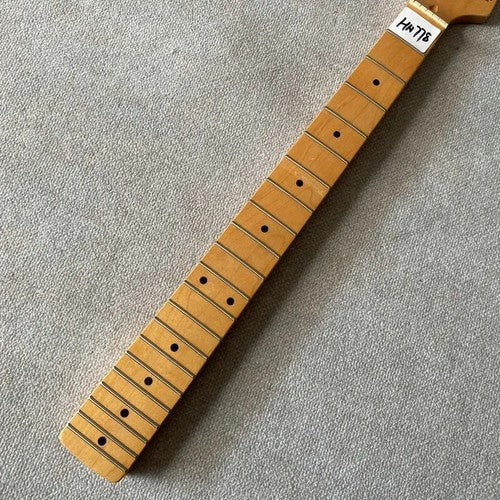 Harley Benton Maple Wood Electric Guitar Neck, 21 Frets Maple Fingerboard