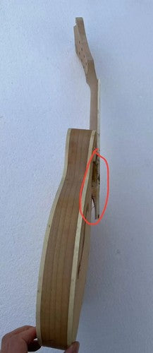 Custom DIY Project 8 String Mandolin, Maple Neck, Rosewood Fretboard