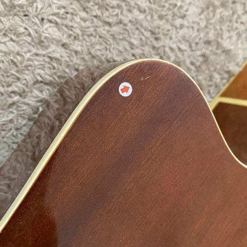 12 String Electric Acoustic Guitar Spruce Maple Plywood Body, with Neck