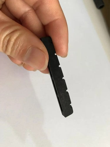 Plastic 6 String Electric Bass Slotted Nut 54MM Fit Ibanez,Warwick,Dean,ESP LTD