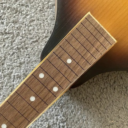 Spruce Wood Top 8 String Mandolin Body with Neck, Rosewood Fingerboard