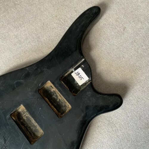 Black 4 String Electric Bass Basswood Body DIY Project