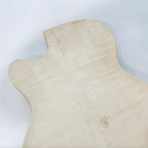 Single Cut Hollow Jazz Guitar Unfinished Body DIY Project