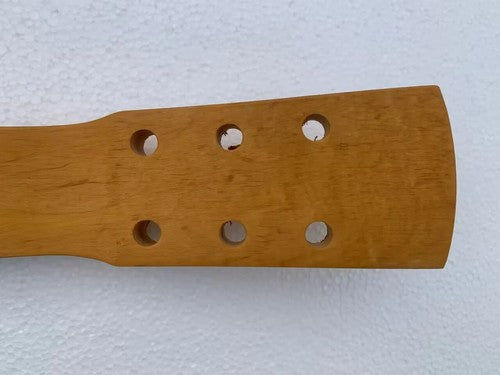 Tiger Maple Top Dobro Resonator Guitar Body with Neck, Rosewood Fretboard