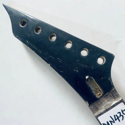 Black Maple Wood Guitar Neck, Rosewood 24 Frets Fingerboard DIY Project