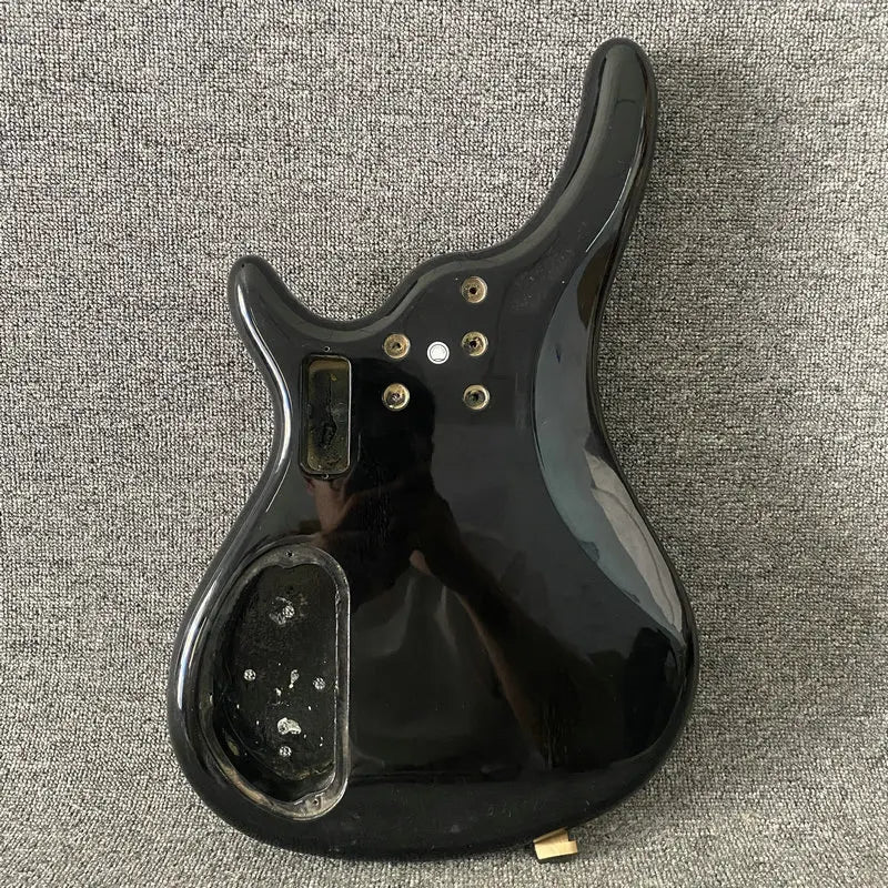 5/6 String Electric Bass Glossy Black Body