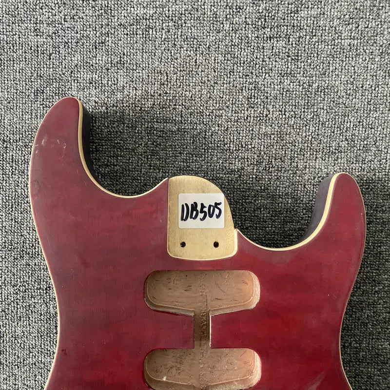 Okoume Wood HSS Guitar Body DIY Project